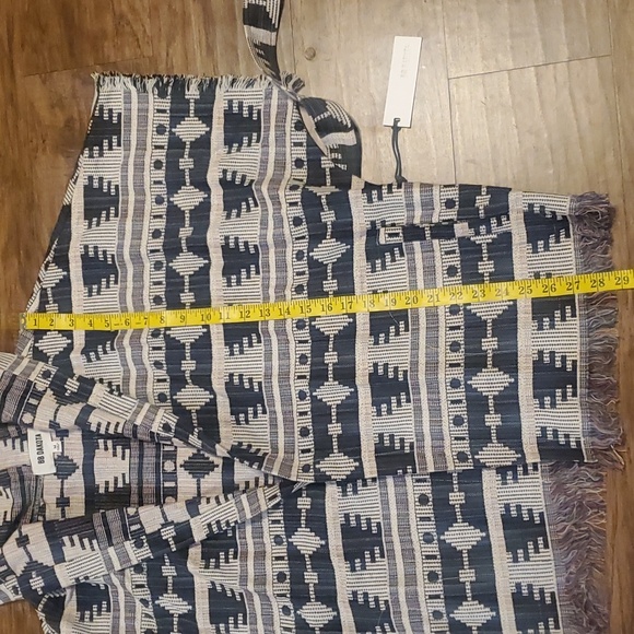 - Anthropologie Aztec BB Dakota Multi Color Sweater Jacket sz Medium - Picture 7 of 11